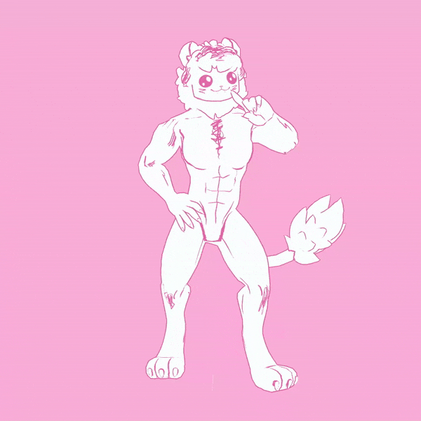 Smile Lion (Fursona)